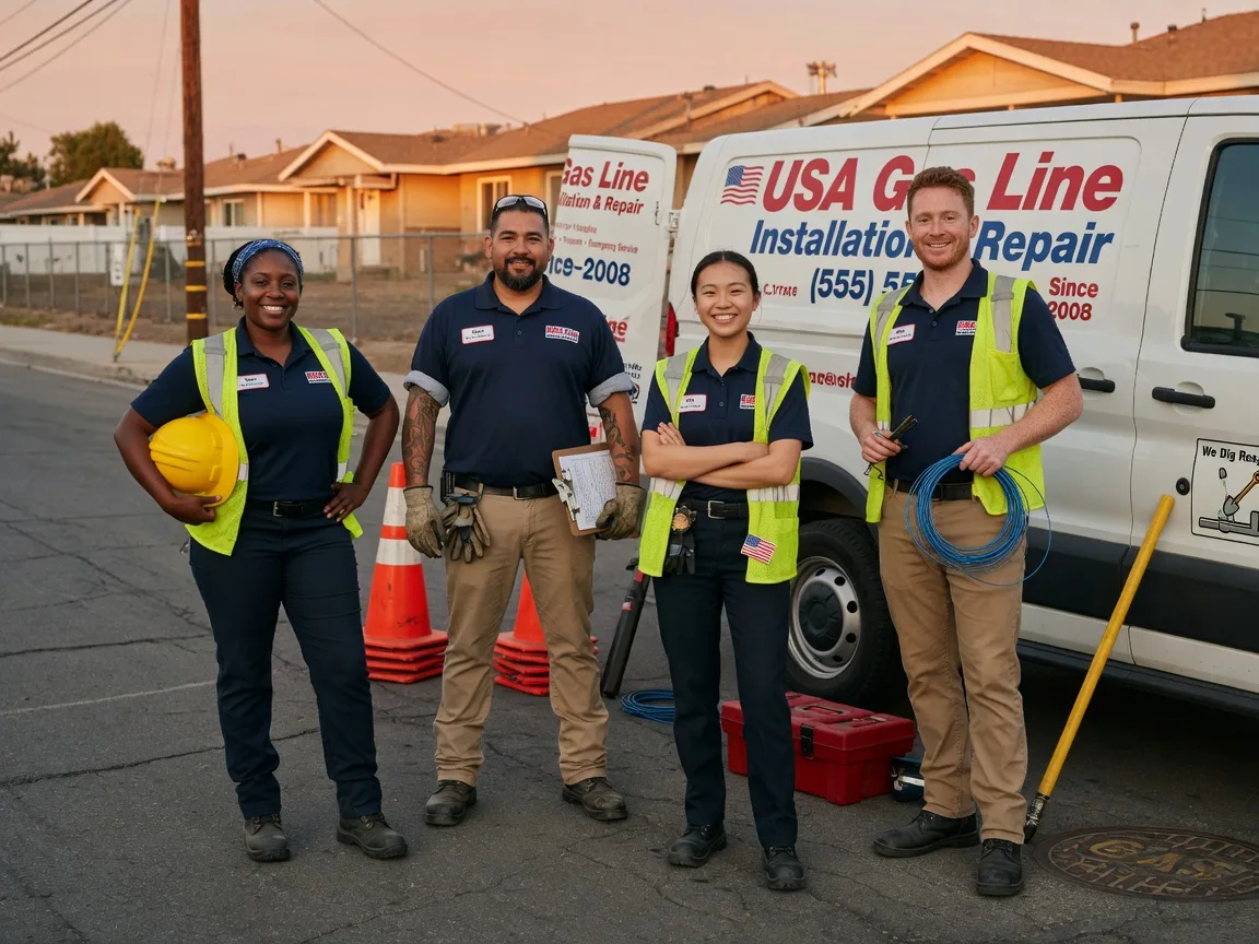 Gas Line Installation company in Merry Hill, NC